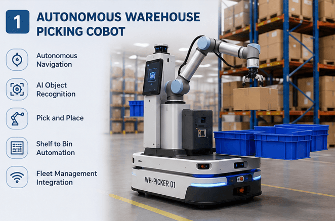 Autonomous Warehouse Picking Cobot
